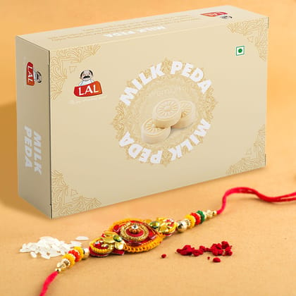 Lal Sweets Milk Peda, 400 gm