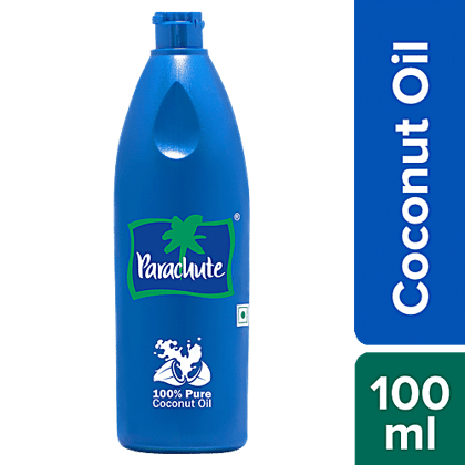 Parachute Coconut Oil - 100% Pure, 100 ml Bottle