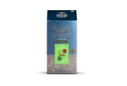 INDIA COFFEE TASTE NATURE GI Registered Coorg Arabica Coffee 250g