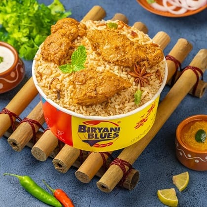 High Fibre Chicken Biryani with Brown Rice (Serves 1)