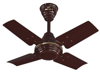 BAJAJ Maxima 4 Blade Ceiling Fan 600 mm (Brown - Pack of 1)