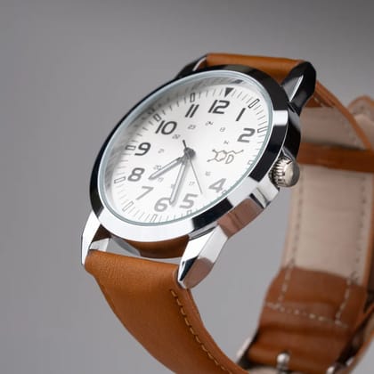 Dopamine Smart Brown Wrist Watch