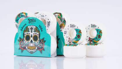 Tattoo Skateboard Wheels 54mm/ SKULL