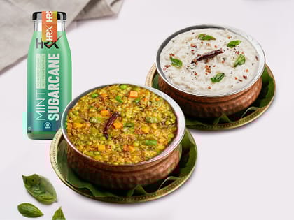Vegetable Khichdi Combo