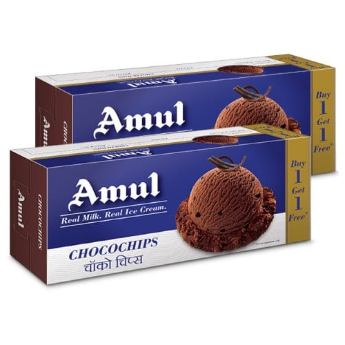 AMUL ICECREAM CHOCOCHIPS 750ML