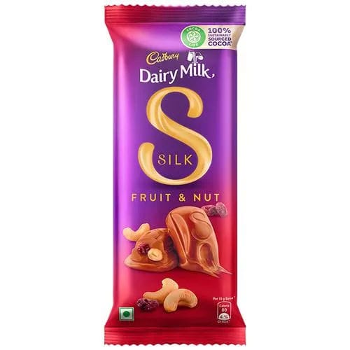 Cadbury Dairy Milk Silk Fruit Nut, 137 gm