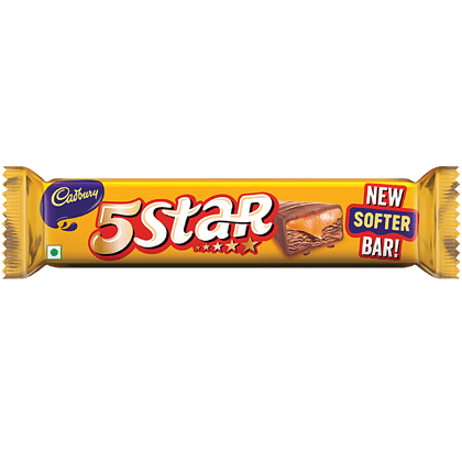 Cadbury 5 Star Chocolate Bar, 38 g