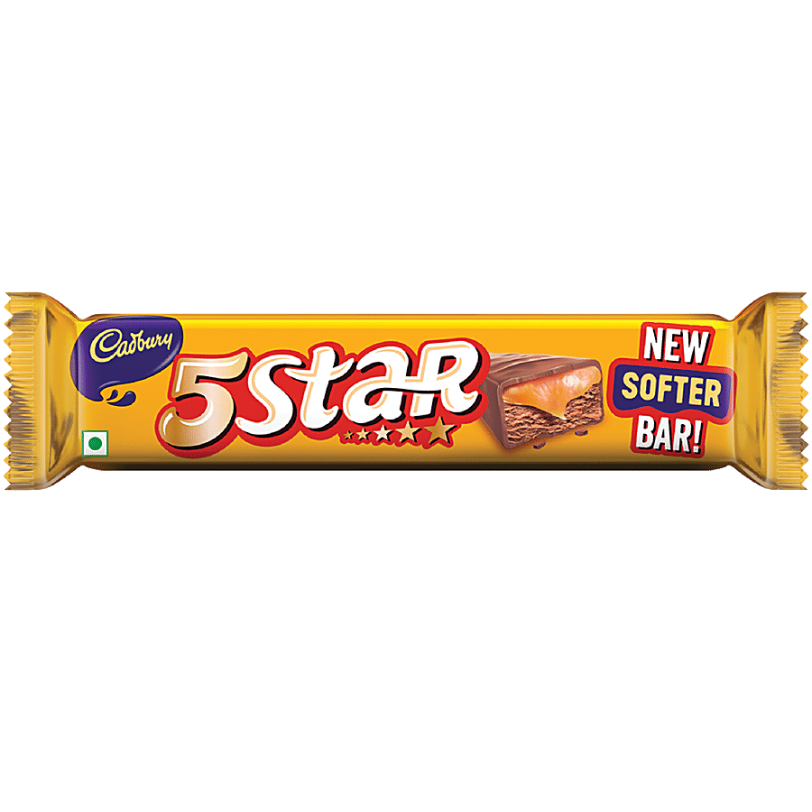 Cadbury 5 Star Chocolate Bar, 38 g