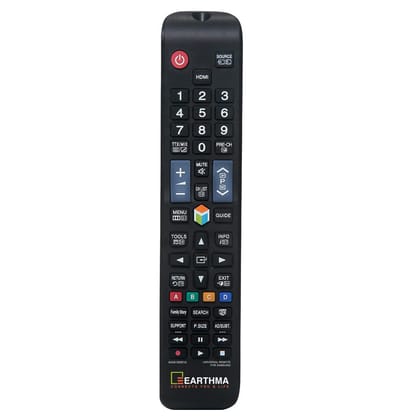 Earthma LX301-02 Universal Replacement Remote For Samsung LCD LED 3D TV (Black)