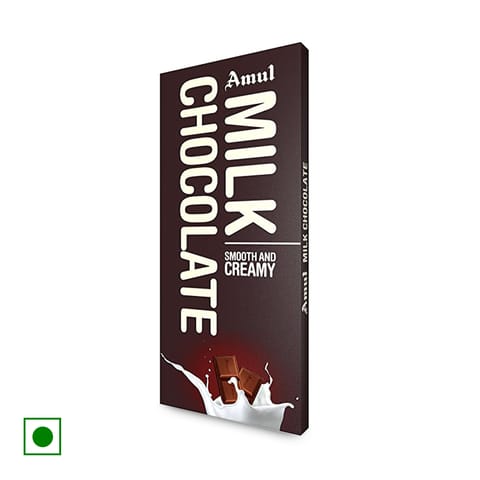 Amul Smooth & Creamy Milk Chocolate, 40X150 Gram, 150 gm Pack