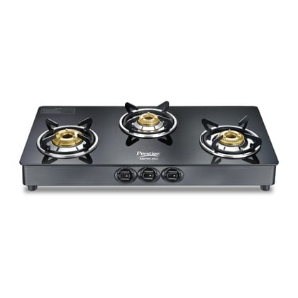 Prestige Marvel Plus Toughened Glass Top Gas Stove (3 Burners) - GTM 03L