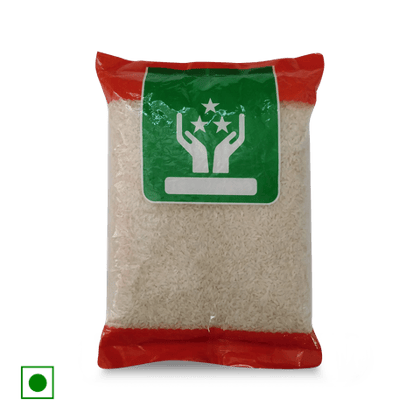 3 S Ponni Raw Rice, 1 kg Pouch