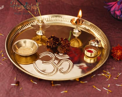 Om Inticrate Pooja Thali