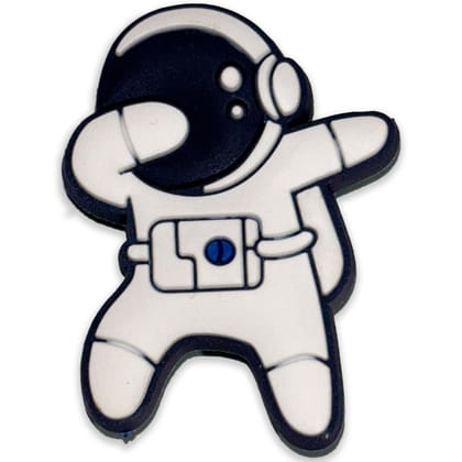 Dabbing Astronaut Shoe Charm (Medium Size)