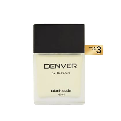 Black Code Perfume 60ml Pack of 3