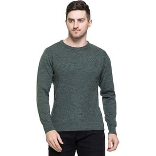 PULAKIN Men Sweaters Green