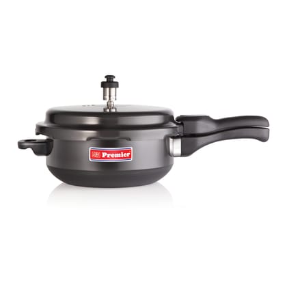 Premier Cucina Trendy Black Induction Bottom Pressure Cooker Pan - Large