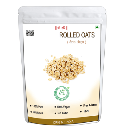 Agri Club Rolled Oats, 400 gm Pouch