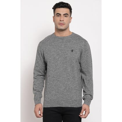 Red Tape Men Dark Grey Sweater