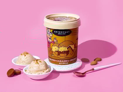 Salted Caramel Crunch Ice Cream [450 Ml]