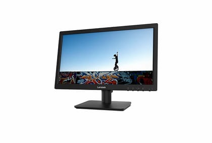 Lenovo C19-10 WLED Backlit Monitor 18.5 With HDMI,VESA Mount VGA Ports