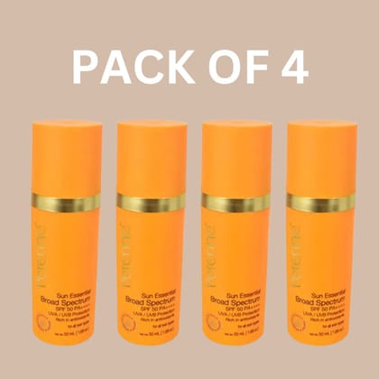 Pack Of 4 Broad Spectrum SPF 50 PA++++ Sunscreen (50ml x 4)