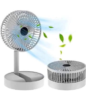 Rechargeable 3 Speed Table Desk Fan for Home, Table Fan with Strong Airflow Quiet Operation Portable Pedestal Fan Speed Adjustable Fan Assorted - Assorted