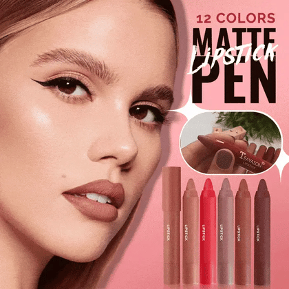 12 Colors Matte Lipstick Pen-01#