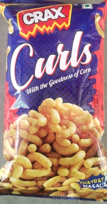 Crax curls with the goodness of corn