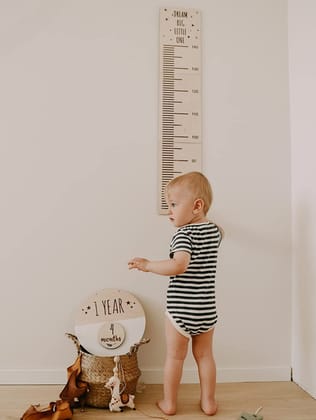 Whittlewud Chart Ruler Kids Nursery Wooden Decor, Wooden Height Chart, Kids Height Chart Little Girl, boy Nursery Decor