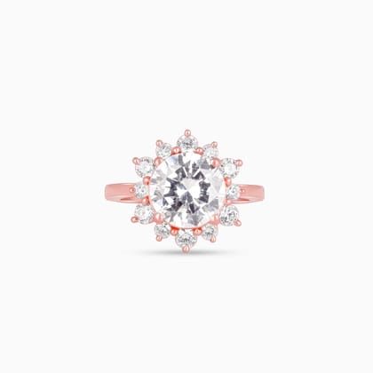 Anushka Sharma Rose Gold Floral Magic Ring