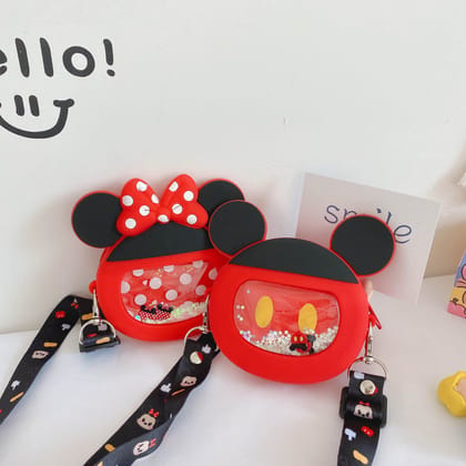 Cute Mickey Minnie Sling Bag-mickey