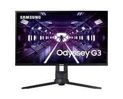 Samsung Odyssey G3 LS27AG304NWXXL 27 Gaming Monitor with 144Hz refresh rate and AMD FreeSync Premium