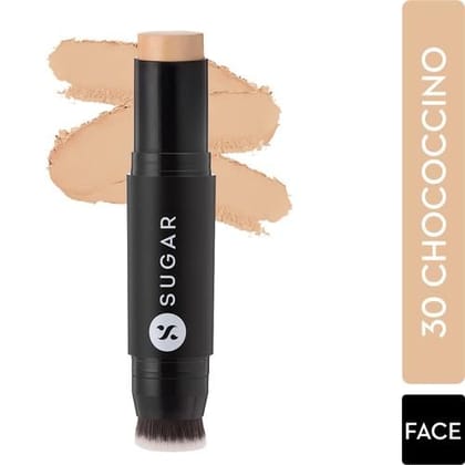 SUGAR Ace Of Face Foundation Stick - 30 Chococcino (12gm)-30 Chococcino / 12gm