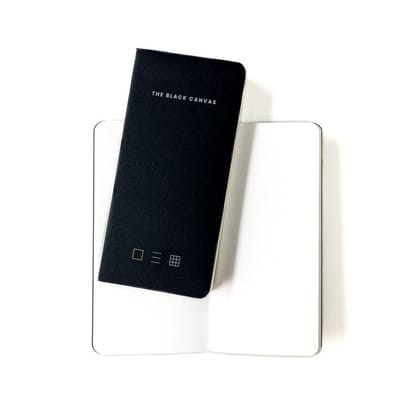 Black TBC Notebooks - Slim-Blank