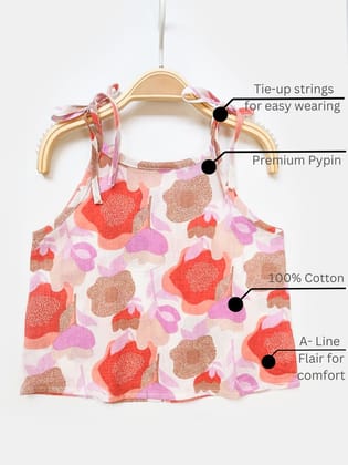 Unisex Newborn Jabla Orange Printed Doodle Comfort 100% cotton-0-3 months