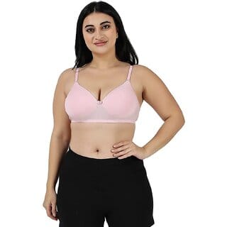 Loving Care Women T-Shirt Lightly Padded Bra  (Pink)