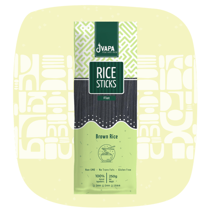 Rice Sticks (Flat) 250g-Brown Rice