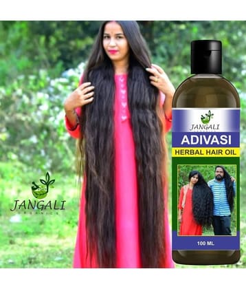 PURE Jangali ORGANICS Adivasi herbal HAIR OIL FOR All Type of Hair Problem Growth 100ML