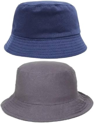 Cap Hat (Blue, Gray, Pack of 2)