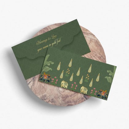 Luxe Money Envelopes -Royal Elephant- Set of 20