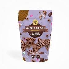 BELGIAN WAFFLE DOUBLE CHOCOLATE WAFFLE CRISPS 90GM