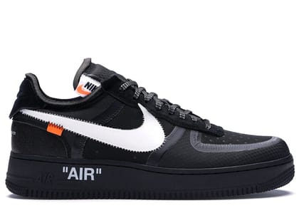 Nike Air Force 1 Low Off-White Black White-UK 3.5