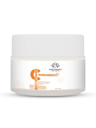 Earthraga Vitamin C Sunscreen SPF 50 Matte