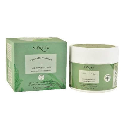 Mantra Moroccan Argan and Linden Hair Treatment Mask 200 gm-Mantra Moroccan Argan and Linden Hair Treatment Mask 200 gm