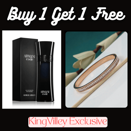 BUY 1 GET 1 Armaanii Code Perfume (125 ml) Unisex And Bracelet