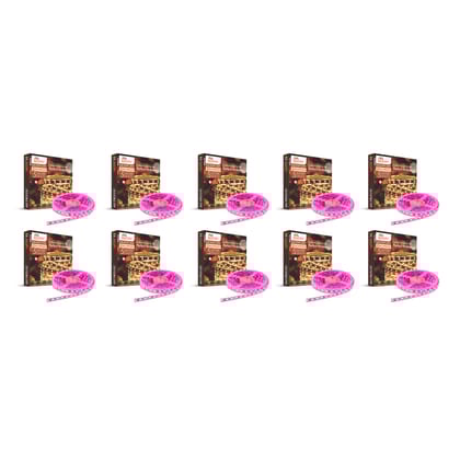 LED STRIP LIGHT 60 LED/Mtr. WITH DRIVER-Pink / Pack of 10