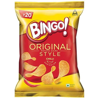 Bingo Potato Chips Chilli Sprinkled - 52g