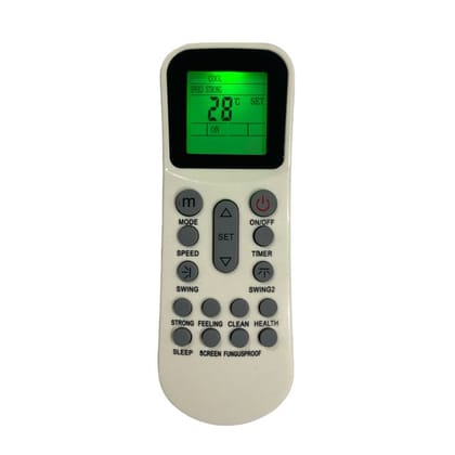 Compatible Electrolux AC Remote No. 125 (with Backlight)