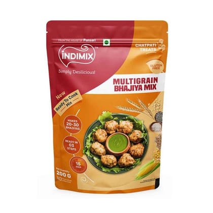 Indimix Multigrain Bhajiya Mix, 200 gm